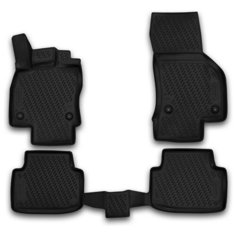 Коврики 3D в салон VOLKSWAGEN Passat B8, Сед/ Ун, 2015->, 4 шт. (полиуретан) Element