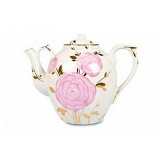 Чайник. Дулёвский фарфоровый завод. Форма Русский. Рисунок Весенний. 4500 мл.