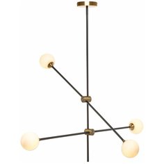 Люстра Lamplandia L1232-4 MUSTAKIVI, G9*макс 40Вт