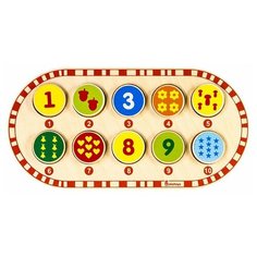 Пазлы Alatoys Цифры, 10 деталей 852956 Aalatoys