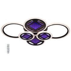 Люстра потолочная светодиодная SL517/6 3D Black Studio Led
