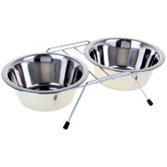 Набор Lilli Pet DOUBLE DINNER:миски для животных 2Х430мл