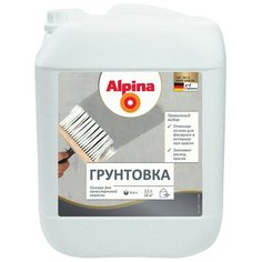 Грунтовка для наружных и внутренних работ Alpina Грунт, 2,5 л