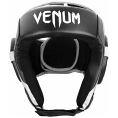 Шлем боксерский Venum Challenger 2.0 Open Face Black/White 0