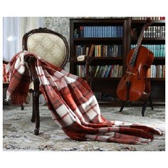 Плед шерстяной "Рождественская Прага" 140х205 см Klippan