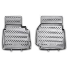 Коврики в салон LAND ROVER Defender 90 3D, 2007-> 2 шт. (полиуретан) Element