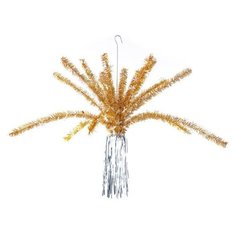 Гирлянда-салют Snowmen с мишурой, 100*70 см