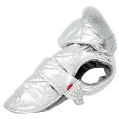 FOR MY DOGS попона для собак серебро FW668-2019 (18)