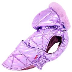 FOR MY DOGS попона для собак фиолетовый металлик FW669-2019 (14)