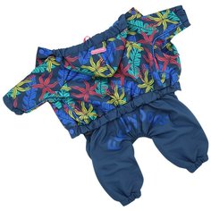 FOR MY DOGS дождевик для собак синий для мальчиков 443SS-2020 M (10Chh)