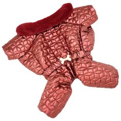 FOR MY DOGS комбинезон для собак бронзовый для девочек FW719-2019 F (22)