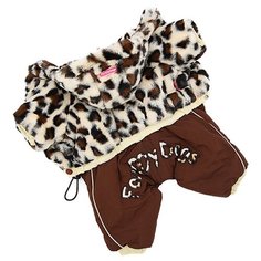 FOR MY DOGS комбинезон для собак Лео коричневый для мальчиков FW525-2018 M (18)