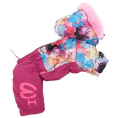 FOR MY DOGS комбинезон для собак розовый для девочек FW679-2019 F (16)