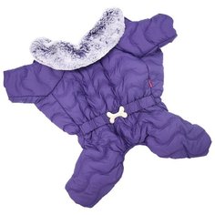 FOR MY DOGS комбинезон для собак фиолетовый для мальчиков FW722-2019 M (12)