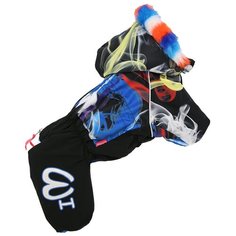 FOR MY DOGS комбинезон для собак черный для мальчиков FW518-2018 M (10)
