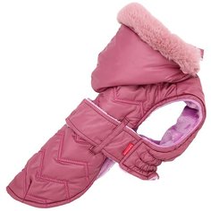 FOR MY DOGS попона для собак розовая FW633-2018 (20)