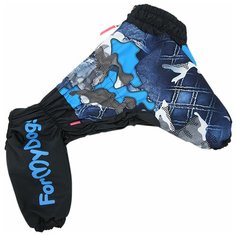 FOR MY DOGS дождевик для собак синий для мальчиков 385SS-2019 M (B1)