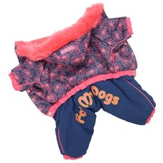 FOR MY DOGS комбинезон для собак розовый для девочек FW705-2019 F (10)