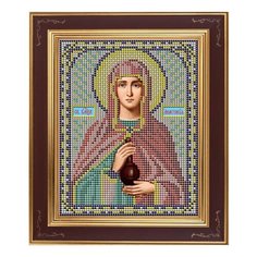 Набор для вышивания бисером Икона Св. Анастасия GALLA COLLECTION М202