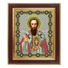 Набор для вышивания бисером Икона Св. Василий GALLA COLLECTION М241