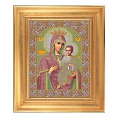 Набор для вышивания бисером Икона Иверская GALLA COLLECTION И015