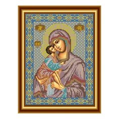 Набор для вышивания бисером Икона Донская GALLA COLLECTION И009