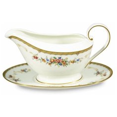 Соусник на блюдце Наслаждение Narumi N51229-59097AL Костяной фарфор