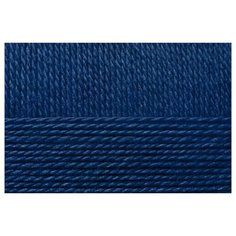 Пряжа для вязания ПЕХ Уютная (85% акрил, 15% полиамид) 5х100г/230м цв.004 т.синий Пехорка ПЕХ.уютная.004