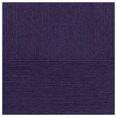 Пряжа для вязания ПЕХ Детский каприз тёплый (50% мериносовая шерсть, 50% фибра) 10х50г/125м цв.484 баклажан Пехорка ПЕХ.ДКТ.484