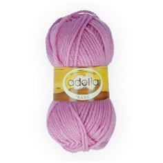 Пряжа Adelia Rada, 100% акрил, 10*100 г, 80 м+-4 м, №064, сиреневый