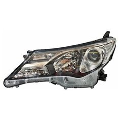 Фара левая ксенон без корректора недиодные ходовые огни rav4 13-16 Casp