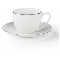 Чашка с блюдцем Fissman Orfei 240 мл