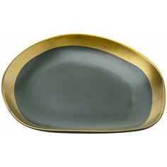 KARE Design Тарелка Vibrations, коллекция "Вибрация" 27*3*27, Керамика, Черный