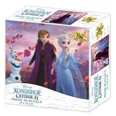 Пазл Prime 3D Super Холодное сердце 2 сюжет 2, 100 элементов