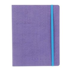 Дневник 1-11 класс, кожзам (лайт), тиснение, резинка, ляссе, 48 л., АЛЬТ "MEGAPOLIS", сиреневый, 10-068/04