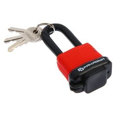 Замок навесной PALLADIUM 905WP-30L, влагозащищенный, длинная дужка, 3 английских ключа 3643630
