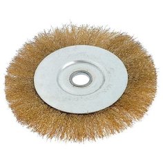 Щетка металлическая для УШМ ON 20-07-200, плоская, 22 мм, 200 мм 5018833