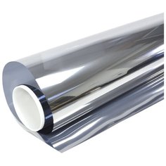 Пленка зеркальная солнцезащитная Silver 35 самоклеющаяся оконная - 152х200 см Reton Group