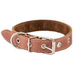 Ошейник Homepet 51130, обхват шеи 41-53 см коричневый