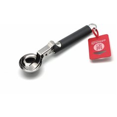 Ложка для мороженого "Atlantis", черная, T239