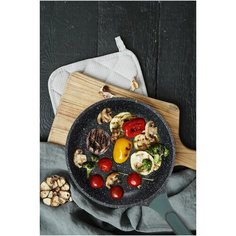 Сковорода из алюминия FASHION LINE, PROFFI KITCHEN PKT0242 с антипригарным покрытием 24 см
