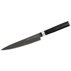 Нож кухонный Samura Mo-V Stonewash универсальный 15 см SM-0023B