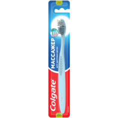 Зубная щетка Colgate Массажер для здоровья десен, средней жесткости, синий