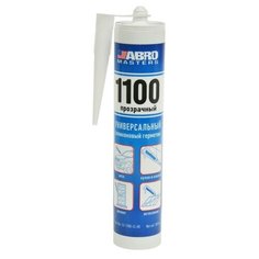 Герметик силиконовый 1100 ABRO MASTERS прозрачный, 280 мл, SS-1100-CL 2717316