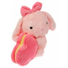 Мягкая игрушка "Зайчик с розовым сердцем" Рыжий кот