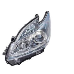 Фара левая под корректор линза галоген prius 09-11 Depo