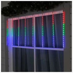 Гирлянда 3 м с насад. УМС "Сосульки 45 см", LED-36-220V, мульти 4588013 Luazon Lighting