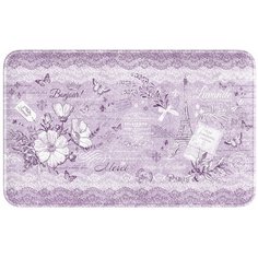 Коврик для комнаты, 50*80*1.5 см, мягкая основа, LAVANDE ELEGANCE Valiant