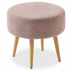 Пуф круглый Heidi, коралловый