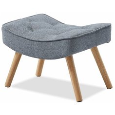 Оттоманка Hygge, серый/натуральный I Modern